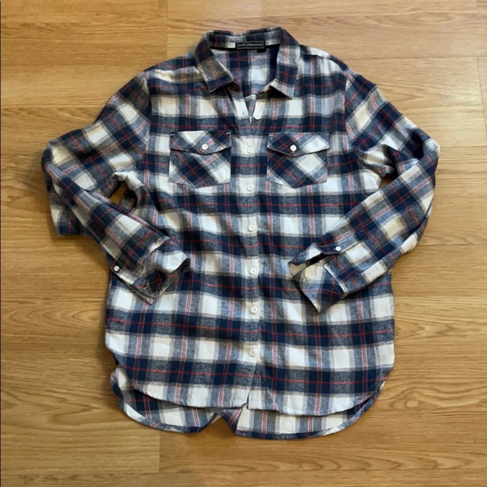 Slate Operations Button Up Flannel - image 1